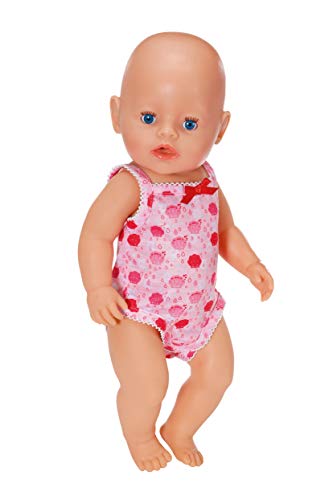 BABY born 830130 Body 43 cm, Puppenkleidung Puppenzubehör, Body in rosa oder türkis - 1 Stück, Farbe nicht frei wählbar. – Bild 4
