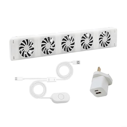 Ventilador de radiador 5.0 con interruptor de termostato externo para radiador, juego de extensión de encendido y apagado automático a 30C 25C (MONO-SET)