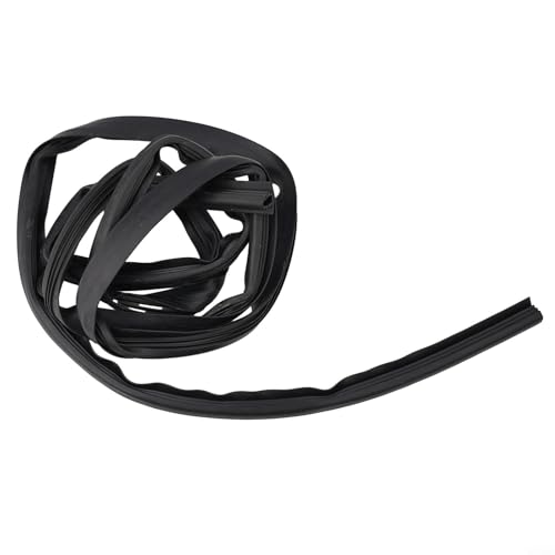 Tira de sellado de goma para parabrisas de coche, cinta de insonorización y reductor de ruido del viento, burlete deflector de aire de la bahía del motor, consola negra de 0.6 m para borde de borde