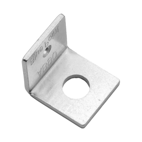 BLUEPOINT 12-Gauge Heavy-Duty Clip at 90 Degrees with 5.2mm and 10.5mm Holes 100pcs