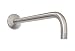 L-Shaped Shower Arm Extension by Exquisite, 12-Inch Length, Great for Rainfall Shower head,Brushed Nickel Finish