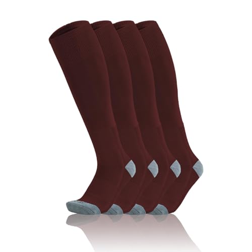 Image of Toddler Baseball Socks Youth Softball Tee Ball Kids Soccer Socks 2 Pairs