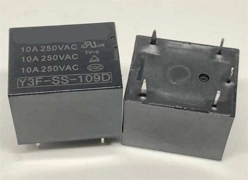 Relé Y3F-SS-105D de 5 pines para reparar electrodomésticos y automatismos