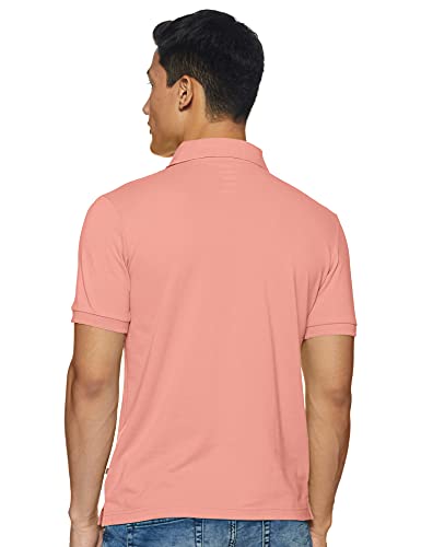 Image of Rupa Bumchums Men Super Combed Cotton Solid Half Sleeve Club Collar Polo Regular Fit T-Shirt with Chest Pocket