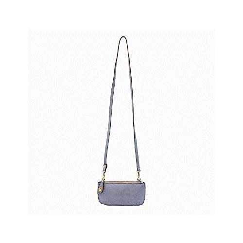 Image of Joy Susan Women's Fashion Purse Mini Crossbody Wristlet Clutch Handbag - Chambray