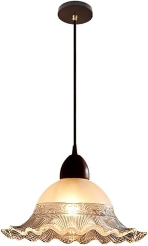 Suspension française anti-éblouissement en verre blanc laiteux réglable