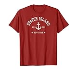 Photo Gallery staten island ny nautical design w anchor & dettagli est 1661 maglietta Photo Gallery staten island ny nautical design w anchor & dettagli est 1661 maglietta
