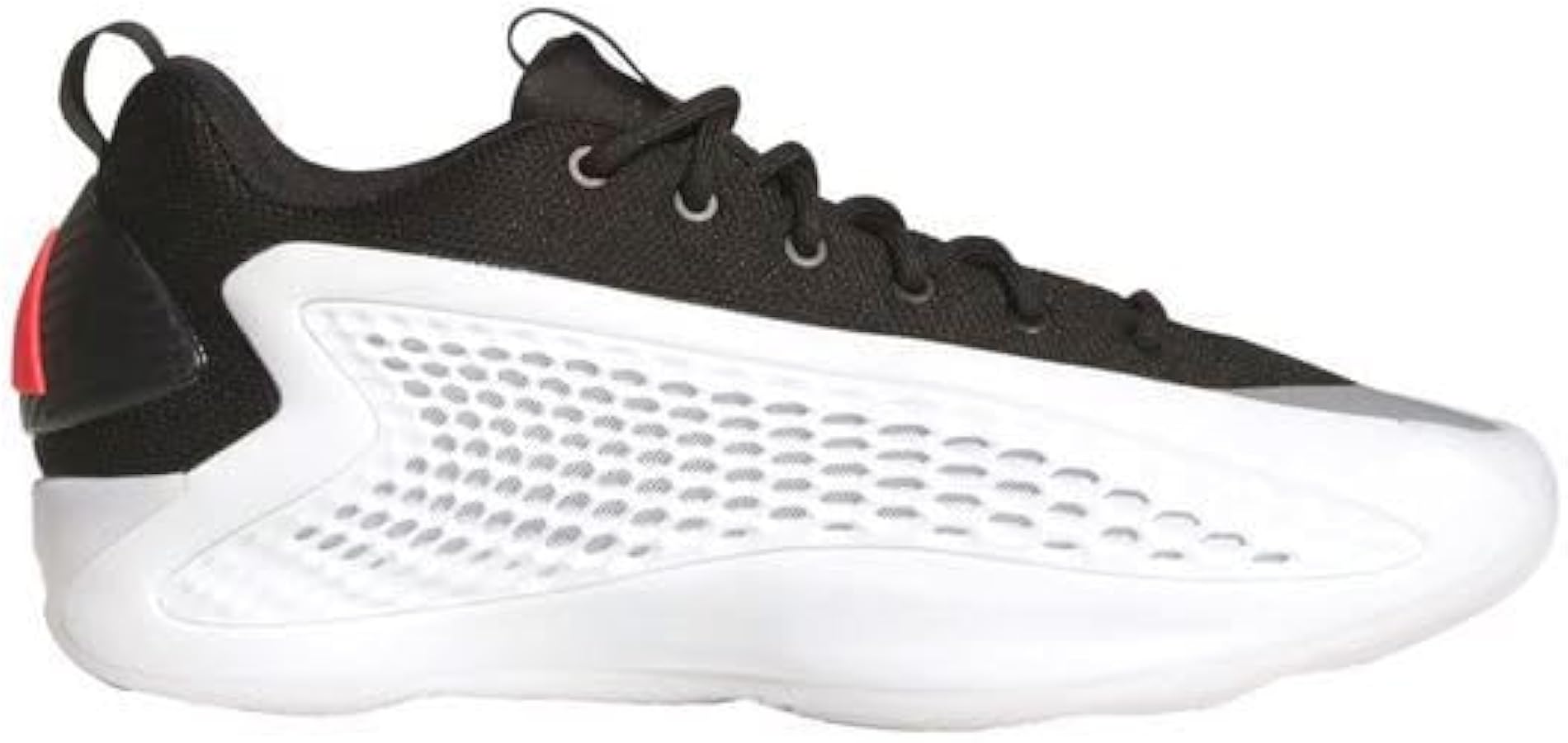 one black one white basketball shoes