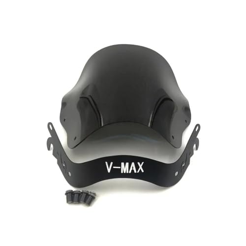 Pare-Brise de Moto en Plastique ABS avec Support Fixation pour V-Max VMAX 1200 et 1300 1985-2007 - 6