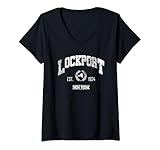 Photo Gallery donna lockport ny | new york maglietta con collo a v Photo Gallery donna lockport ny | new york maglietta con collo a v