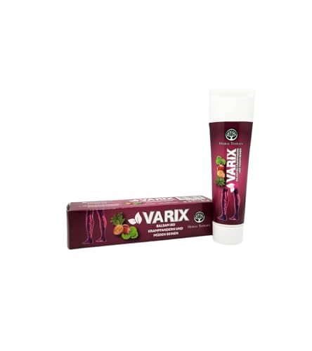 Herbal Therapy VENEN-BALSAM – Crema de hierbas 100% natural con castaño de indias, Ginkgo Biloba y diosmina, antivarices, cansado y piernas pesadas, refrescante, mejora la circulación sanguínea, 100