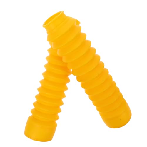 HOLIDYOYO Fork Shock Absorbers Cover Motorcycle Scooter Front Fork Boot Shock Damping Cover Easy to Clean for Multiple Bike Brands