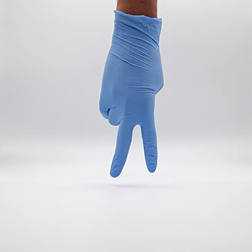 GenX Nitrile Examination Glove Powder Free, Finger Textured, Extra Large, 100