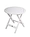 Produktbild Garden Pleasure Tisch Ø Terrasse Beistelltische, weiß