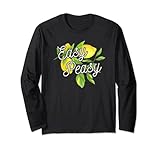 Photo Gallery easy peasy lemon squeezy design carino regalo positivo maglia a manica Photo Gallery easy peasy lemon squeezy design carino regalo positivo maglia a manica