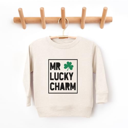 Bump and Beyond Designs Mr Lucky Charm Toddler St. Patrick's Day Sweatshirt2