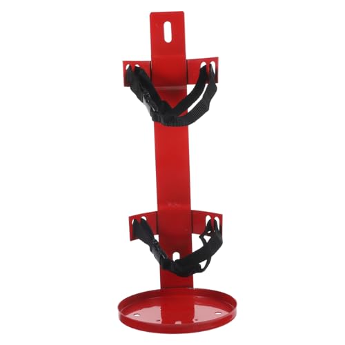 UKCOCO Estante Para Extintores De Pared Soporte De Incendios Con Correas Ajustables Accesorio Para Extintor Para Oficinas y Hogares