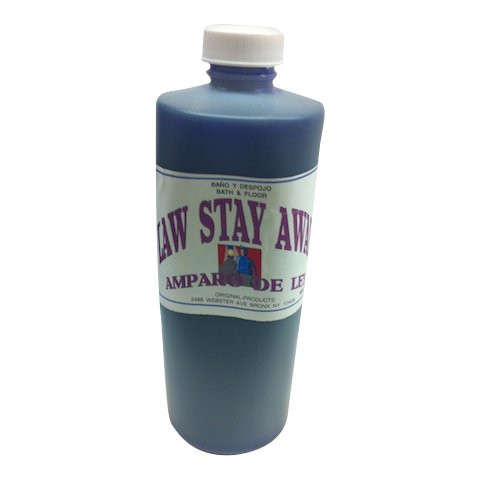 Original Botanica Law Stay Away Big Al Bath and Floor Wash Spiritual Cleansing Negative Energy Protection Herb Purification, for Law Protection, 16oz