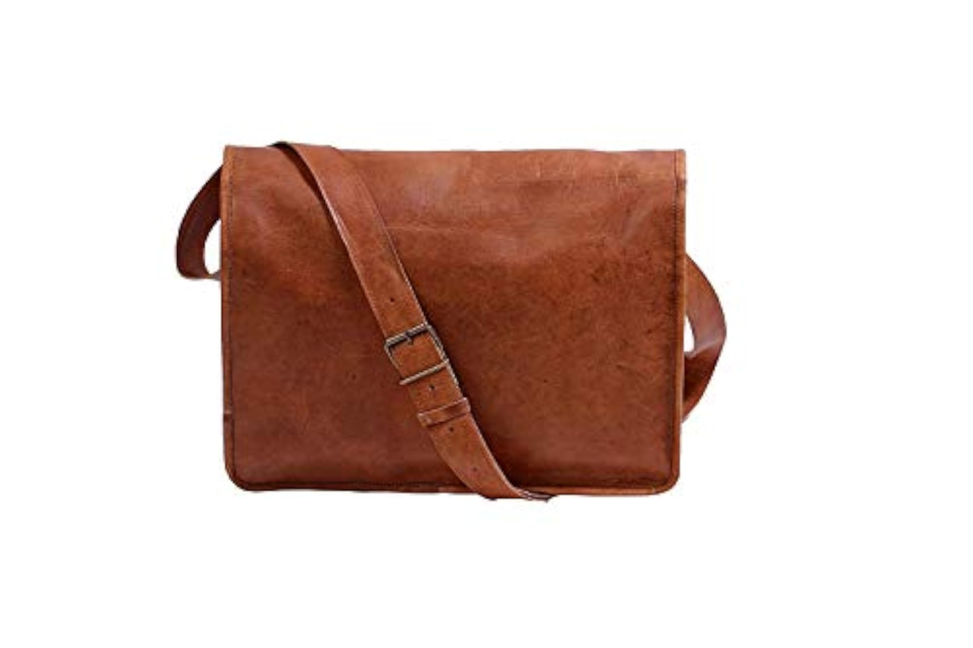 Genuine Leather Messenger Bag for Boys & Girls
