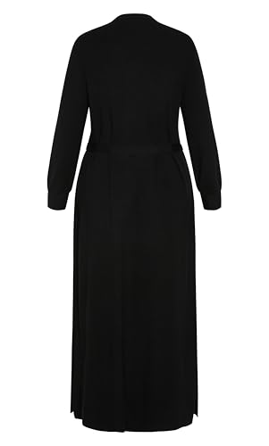 Image of City Chic Plus Size Cardigan - Goldie Longline