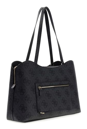 Sac cabas Janie GUESS anthracite grand format style shopper