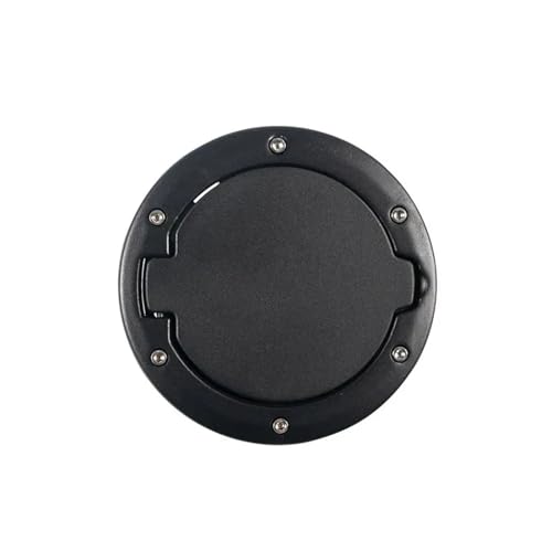Couvercle de réservoir Jeep Wrangler JK antivol essence noir avec clé
