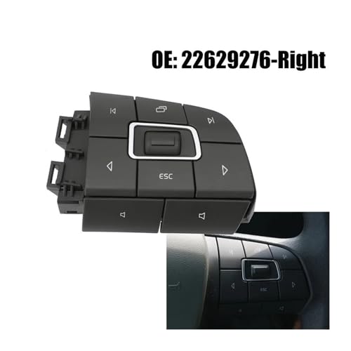 Bouton de volant multifonction Volvo FH pour une cabine premium
