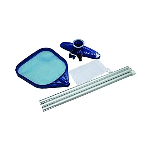 Jilong 290698 Kit De Mantenimiento De Piscina, Azul, 161 X 5 X 5 Cm