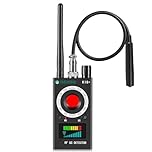 JMDHKK K18+ Hidden Camera Detector, Spy Camera Finder, Bug Detector, Magnetic Field Detector, Listening Device Detector – Privacy Protection Tool for Home, Office, Hotel, and Travel Security(Black)