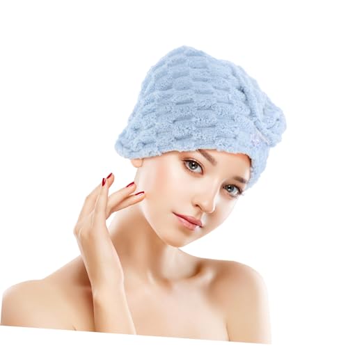 NOLITOY 4 Peças Touca De Cabelo Seco Multicooker Versátil Chapéu De Lavagem De Cabelo Toalha Turbant