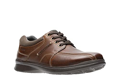 Clarks Men's Cotrell Walk M Lace-Up Shoe, Tobacco Leather, 9 W US by Clarks - Image 3