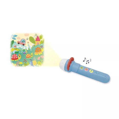 Lampe enfant Janod avec conteuse d'histoire : le cadeau d'éveil idéal dès 3 ans