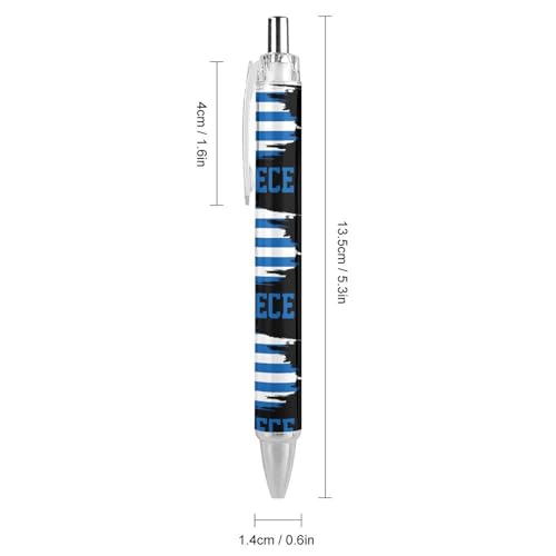 Stylo bille 0.5 mm noir rétractable pointe fine et précise - 2