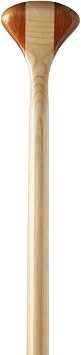 BENDING BRANCHES BB Special Wood Canoe Paddle 18-Laminate Basswood Shaft, Hardwood Blade with Rockgard Tip, Bent Shaft Design for Recreational Rivers & Lakes