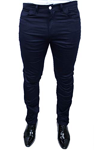 Jean bleu calibré grande taille pour homme, le pantalon italien qui sublime toutes les silhouettes