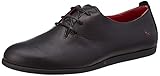 Mikrofaser-Futter art Damen 1491 Oxford-Schuh, Schwarz, 39 EU