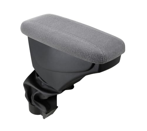 Apoio de Braço Argo/Cronos/Strada tecido cinza Costura cinza