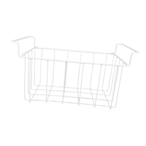 BAZEITFLOW Cesta Organizadora para Congelador con Diseño Resistente y Extraíble Alambre Ventilado para Optimizar Espacio y Frigoríficos y