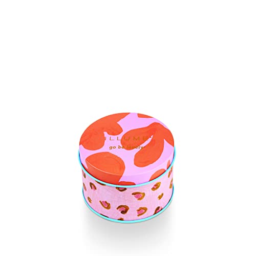 Illume Go Be Lovely Pink Pepper Fruit Small Fleur Tin Candle, 2" L X 1" W X 1" H #TOP2