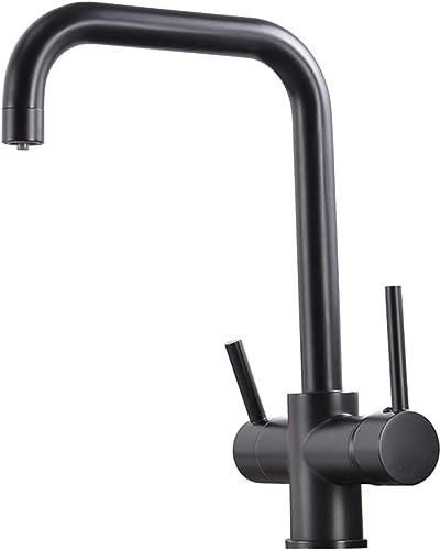 Robinet de cuisine avec filtre à eau double commande et osmoseur intégré - 2