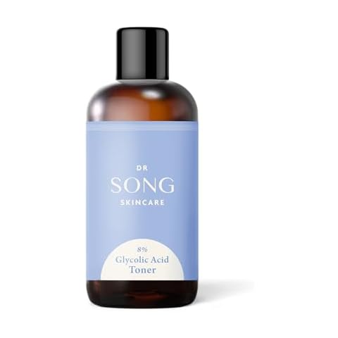 Dr Song Glycolic Acid 8% Toner - AHA Exfoliant For Smoothing Skin, Dark Spots, Wrinkles, Fine Lines, Korean Skin Care (8%) Cover