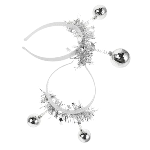Couvre-chefs de fête bandeau disco miroir et accessoires cheveux rétro cosplay