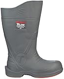 Tingley Flite 28259 Safety Toe Knee Boot With Safety-Loc Outsole, Mens 12, Gray/Orange
