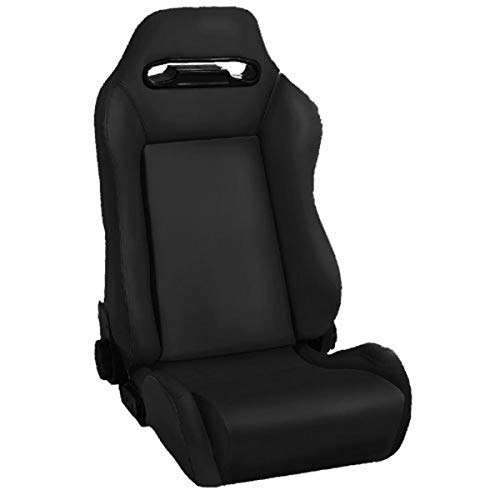 Rugged Ridge | Sport Seat, Front, Reclinable, Black Denim | 13405.15 | Fits 1976-2002 Jeep CJ & Wrangler YJ/TJ