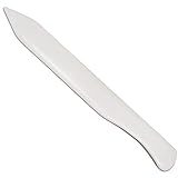 Large Genuine Bone Folder Tool - Real Craft Bone Folders Paper Creaser Crafting Folding Scoring...