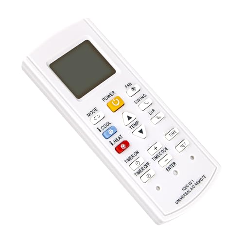 Télécommande AC universelle 1000 codes pour climatisation résidentielle Fujitsu - 5