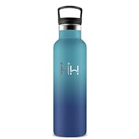 Borraccia Termica 1 Litro In Acciaio Inox - Doppio Coperchio (Cannuccia E Apertura Larga), Senza BPA, Isolante - Foto 8