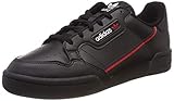 Schaft aus weichem Leder. adidas Unisex Continental 80 J Gymnastikschuh, Schwarz Core Black Scarlet Collegiate Navy 0, 40 EU