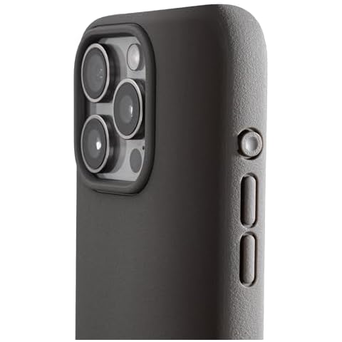 TineeOwl for iPhone 15 Pro Max Magnetic Case - Dune Series, Compatible with MagSafe, TPU, Minimalist, Slim/Thin, Grippy with Microfiber Lining, Rounded Action Button (Clay, iPhone 15 Pro Max) Cover