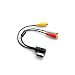 Produktbild System-S Media In AMI MDI Adapterkabel zu 3X RCA Audio Video Kabel Buchse DVD Video und Audio Eingang Kabel Für Audi für VW